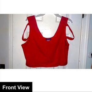 Sleeveless Crop Top